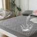 Waterproof Matress Protector Grey Check Size Murukali.com