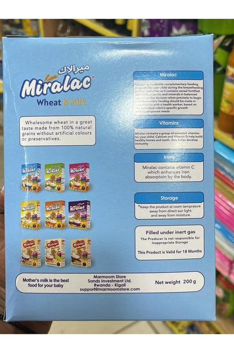 Miralac Wheat & Milk From 6 months+  (200g)