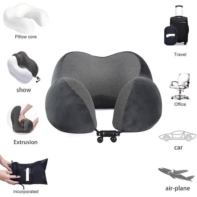 Neck Support Travel Pillow