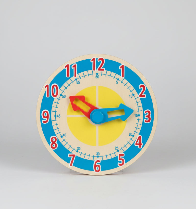 Melissa & Doug Turn & Tell Wooden Clock