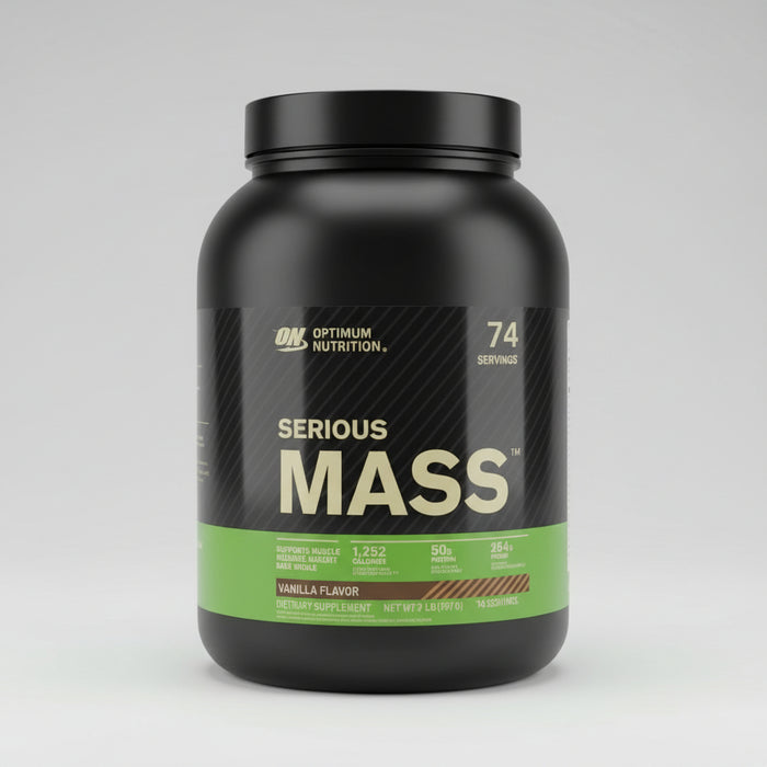 Optimum Nutrition Serious Mass High-Calorie Weight Gainer Vanilla 2 lb 907g