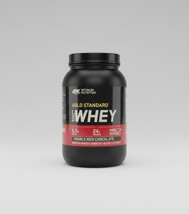 Optimum Nutrition Gold Standard 100% Whey – Double Rich Chocolate (2 lb) 907 g