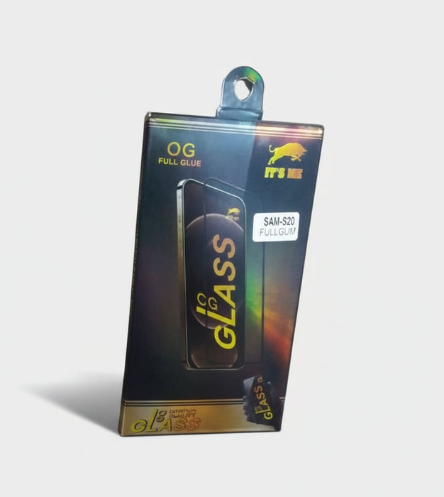 OG Full Glue Tempered Glass Screen Protector – Samsung S20