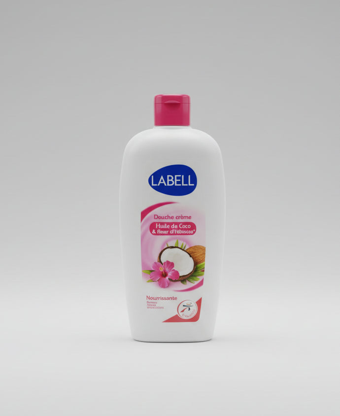 LABELL Shower Cream – Coconut & Hibiscus 750ml