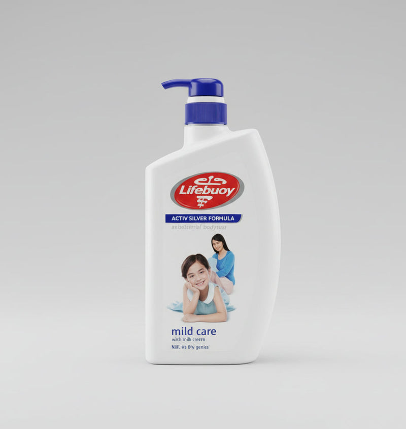 Lifebuoy Mild Care Antibacterial Body Wash with Milk Cream 950ml
