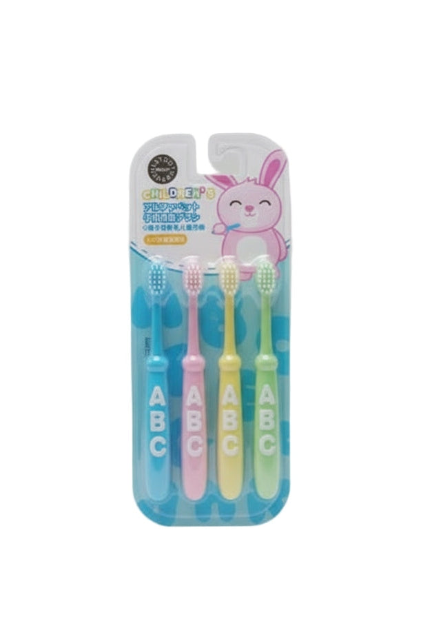 ABC Soft Bristle Kids Toothbrush – 4 Pack
