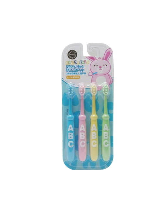 ABC Soft Bristle Kids Toothbrush – 4 Pack