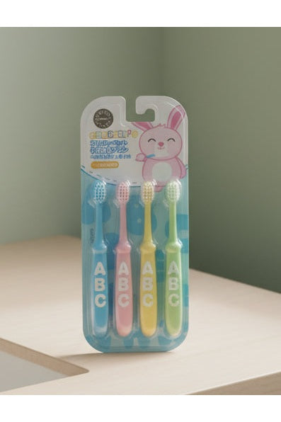 ABC Soft Bristle Kids Toothbrush – 4 Pack