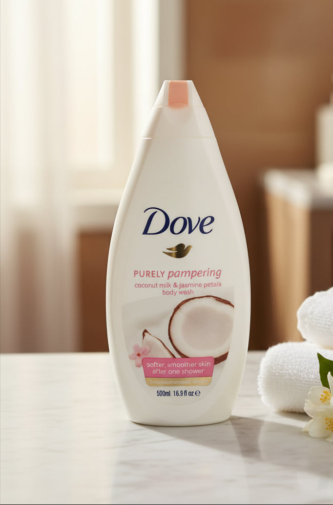 Dove Purely Pampering Coconut Milk & Jasmine Petals Body Wash 500ml
