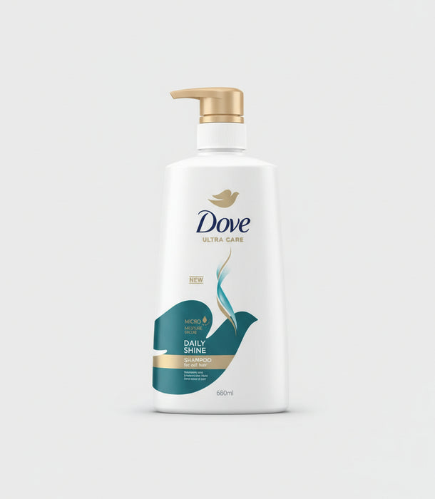 Dove Ultra Care Daily Shine Shampoo for Dull Hair 680ml