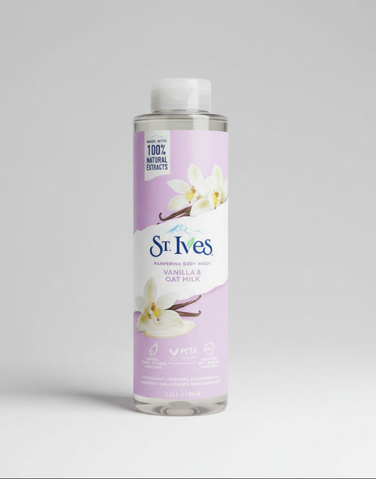 St. Ives Vanilla & Oat Milk Body Wash – 650ml