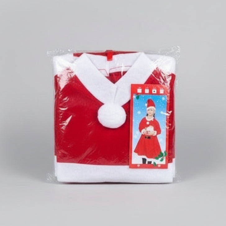 Kids’ Christmas Santa Dress Set