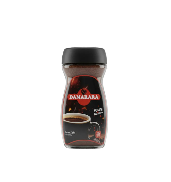 Damarara Pure & Elegant Instant Coffee 200g  100 Cups