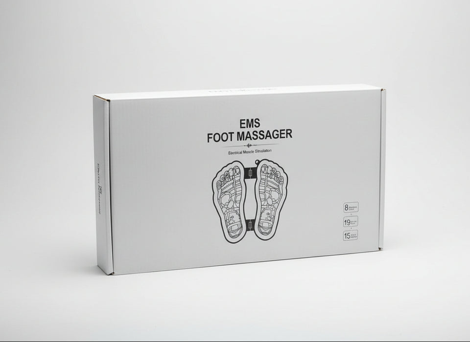 EMS Foot Massager – 8 Modes & 19 Intensity Levels