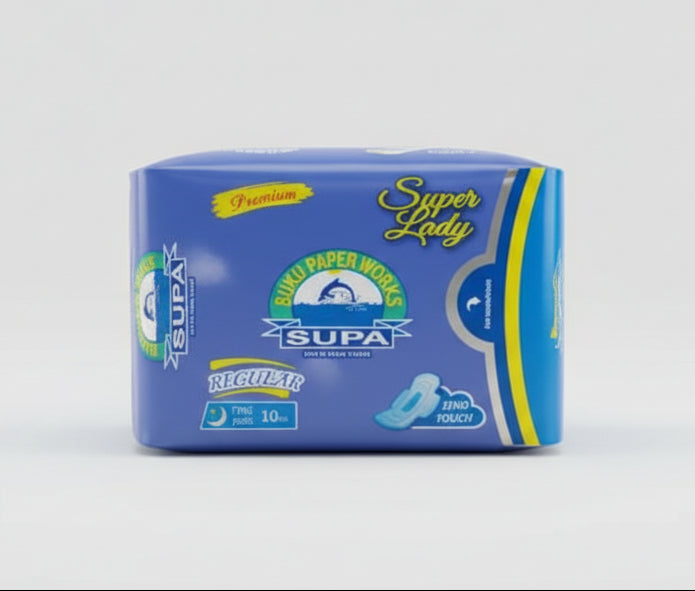 Super Lady Regular Sanitary Pads – Soft & Comfortable 10pcs