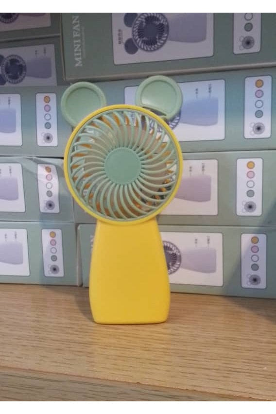 Mini Fan Handheld & Desktop Portable Fan USB Rechargeable