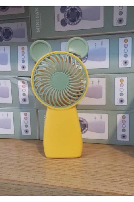 Mini Fan Handheld & Desktop Portable Fan USB Rechargeable