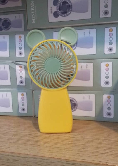 Mini Fan Handheld & Desktop Portable Fan USB Rechargeable