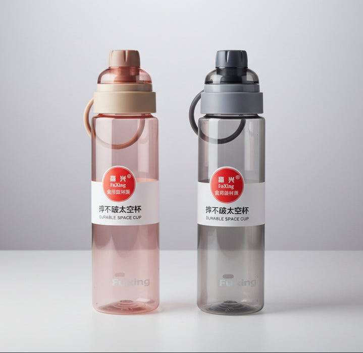 FuXing Durable Space Cup – Pink & Gray 1000ml