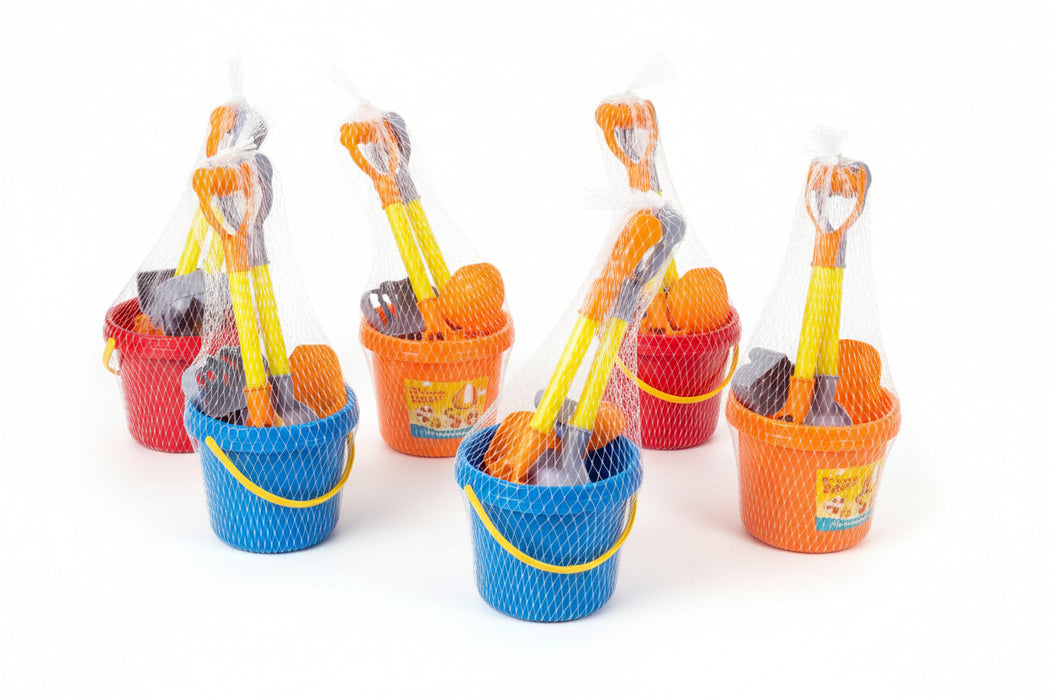 Kids’ Beach Toy Set – Bucket & Tools Fun Pack