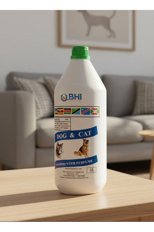 BHI Dog & Cat Shampoo with Perfume – 1L
