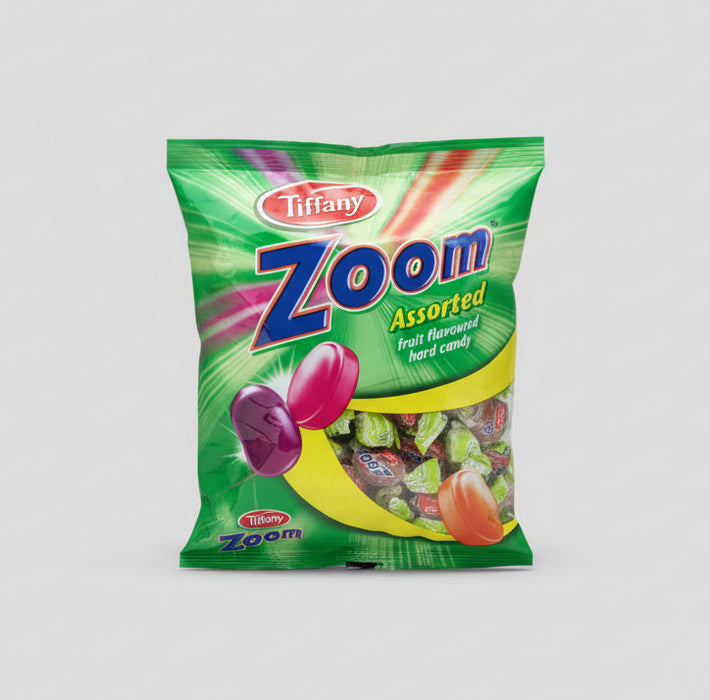 Tiffany Zoom Assorted Fruit Flavoured Candy Drops  700g