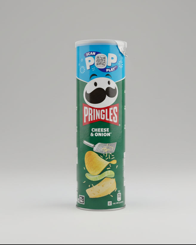 Pringles Cheese & Onion Flavored Crisps 165g