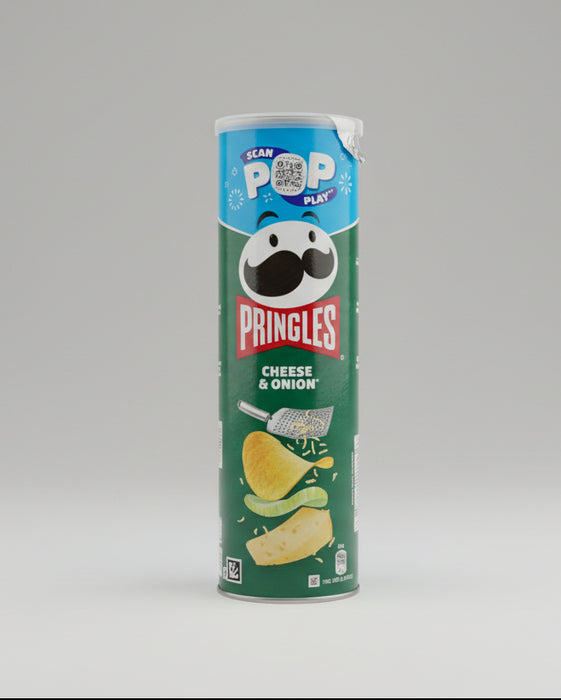 Pringles Cheese & Onion Flavored Crisps 165g