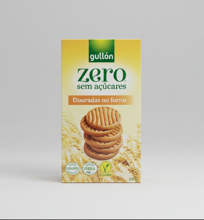 Gullón Zero Douradas no Forno Golden Baked Biscuits 330g