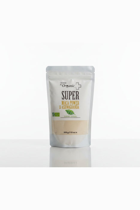 Hemani Dr. Organic Super Maca Power & Ashwagandha Powder – Energy Focus & Vitality 200g