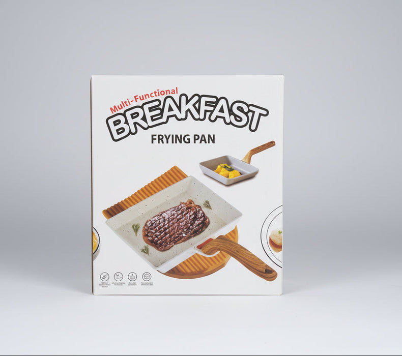 Multi-Functional Non-Stick Breakfast Frying Pan – Aluminum Alloy Heat-Resistant Handle