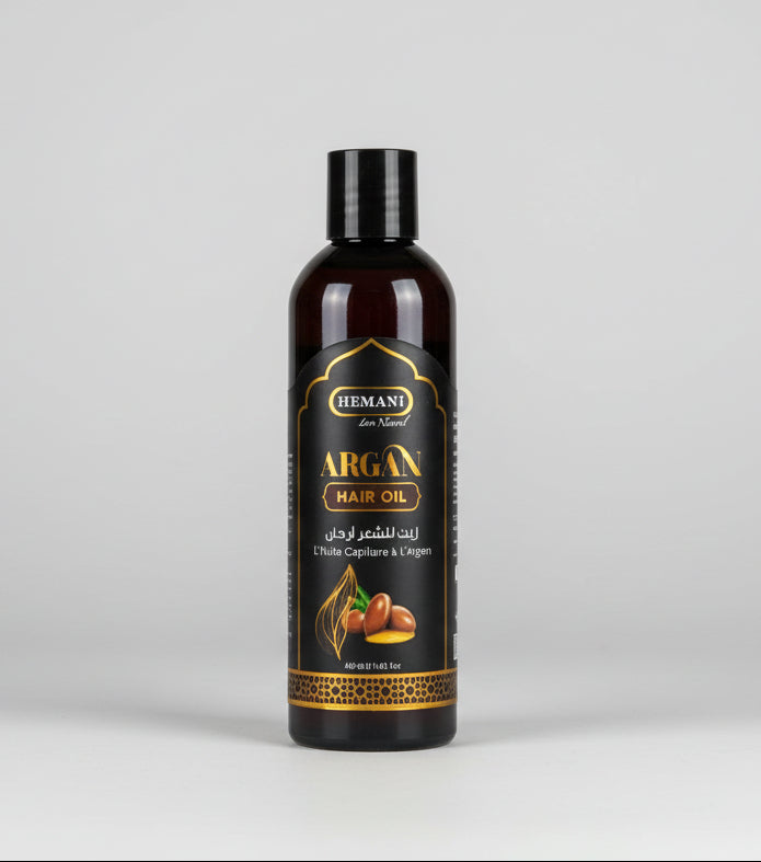 Hemani Argan Hair Oil – Nourishing & Strengthening Hair Treatment 350ml