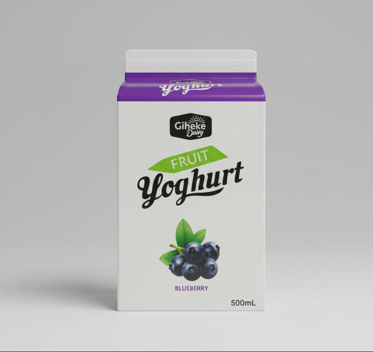 Giheke Dairy Fruit Yoghurt – Blueberry Flavour 500ml