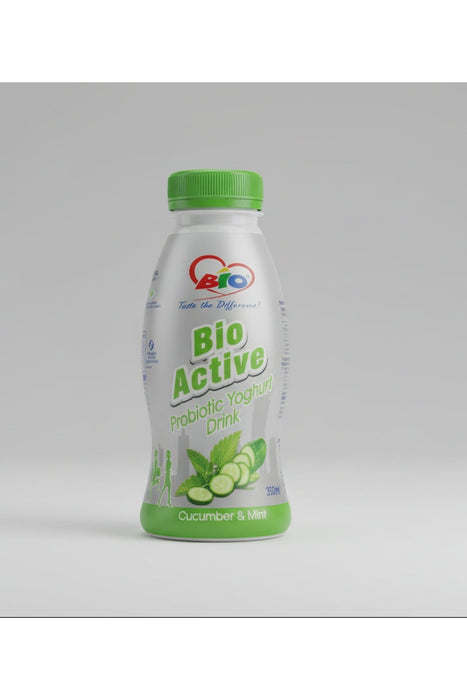 Bio Active Probiotic Yoghurt Cucumber & Mint Drink 350ml
