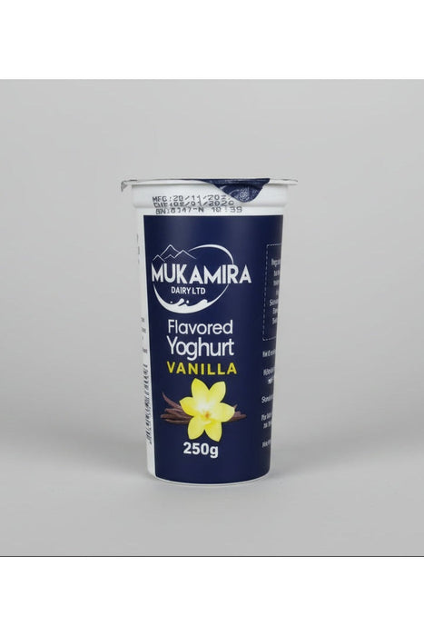 Mukamira Dairy Ltd Vanilla Flavored Yoghurt 250ml