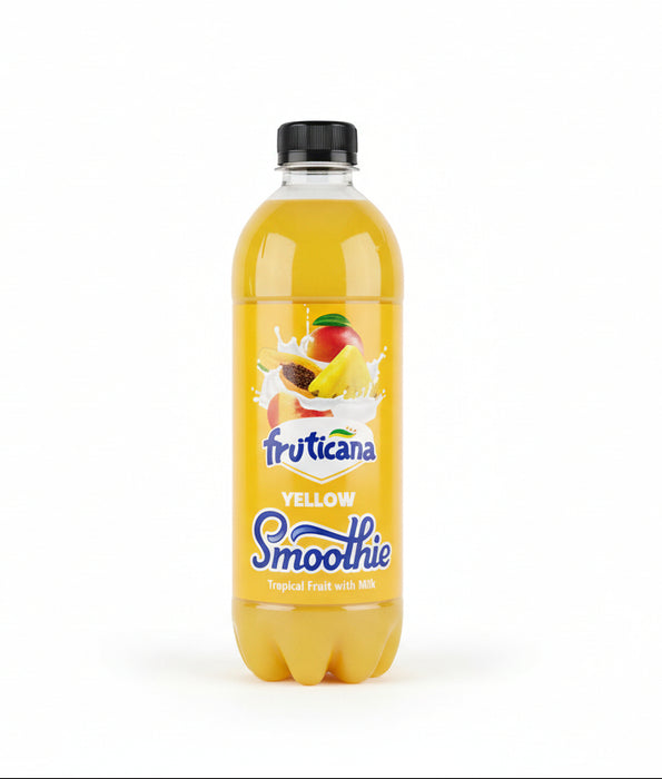 Fruticana Yellow Smoothie – Tropical Sunshine Blend 500ml