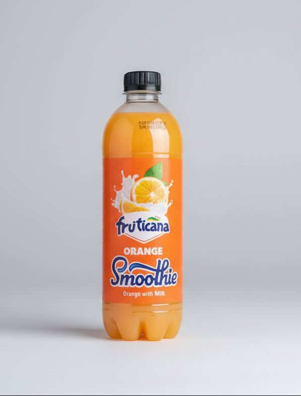 Fruiticana Orange Smoothie with Milk – Creamy Citrus Refresh 500ml