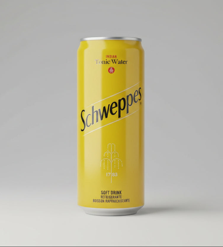 Schweppes Indian Tonic Water – Crisp & Refreshing 330ml