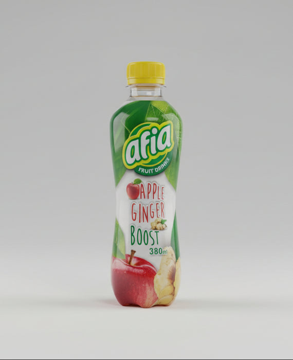 Afia Apple Ginger Boost – Fruit Drink 380 ml