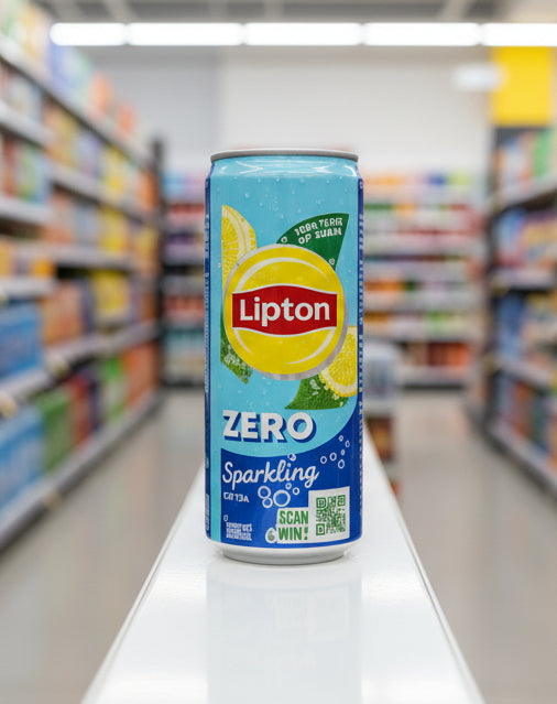 Lipton Ice Tea Sparkling Zero Sugar 330ml