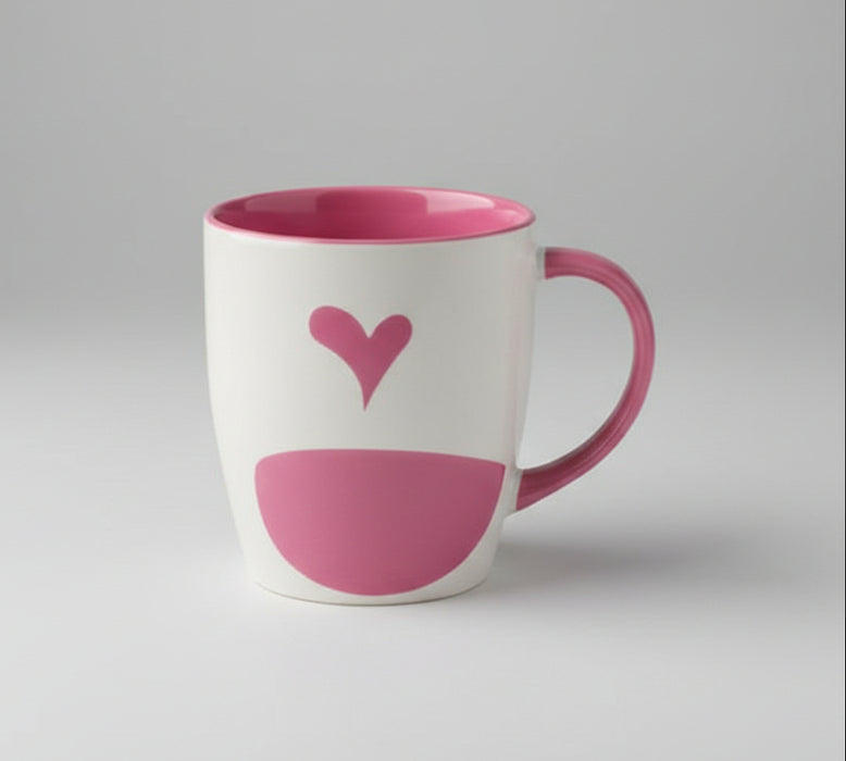 Kenstar Lovely Plastic Double Color Mug