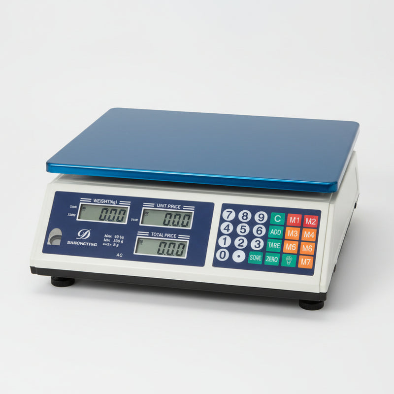 Dahongying Rechargeable Electronic Price Computing Scale Maximum 40kg