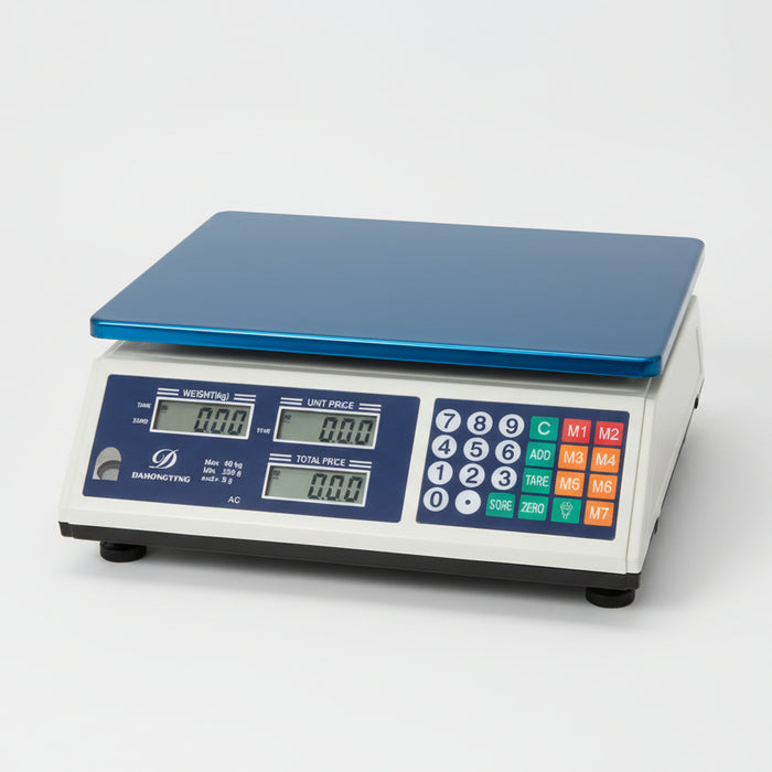 Dahongying Rechargeable Electronic Price Computing Scale Maximum 40kg