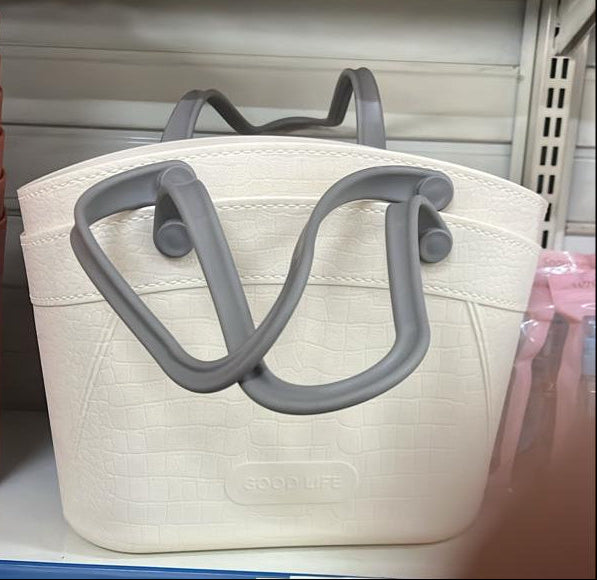 Good Life Stylish Plastic Handbag Storage Basket