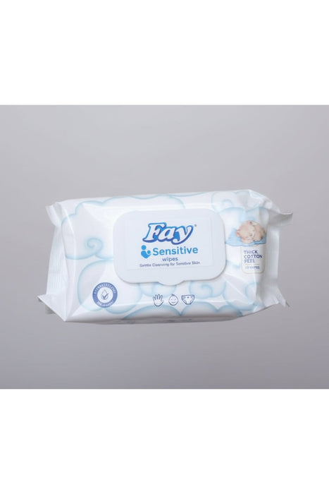 Fay Sensitive Wet Wipes – Gentle Care for Sensitive Skin 72 wipes