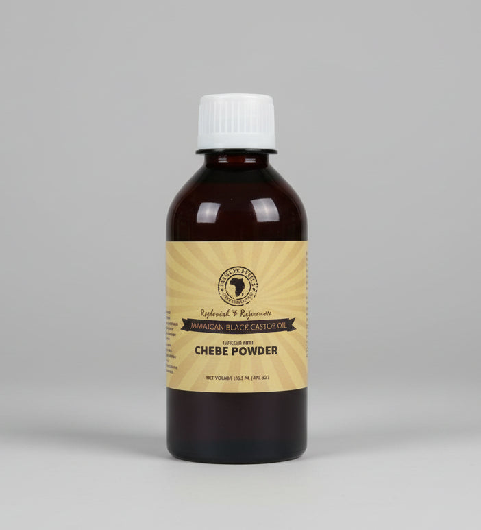 Sunny Isle Jamaican Black Castor Oil with Chebe Powder – Hair & Skin Strengthening Oil 118.3 mL / 4 fl oz