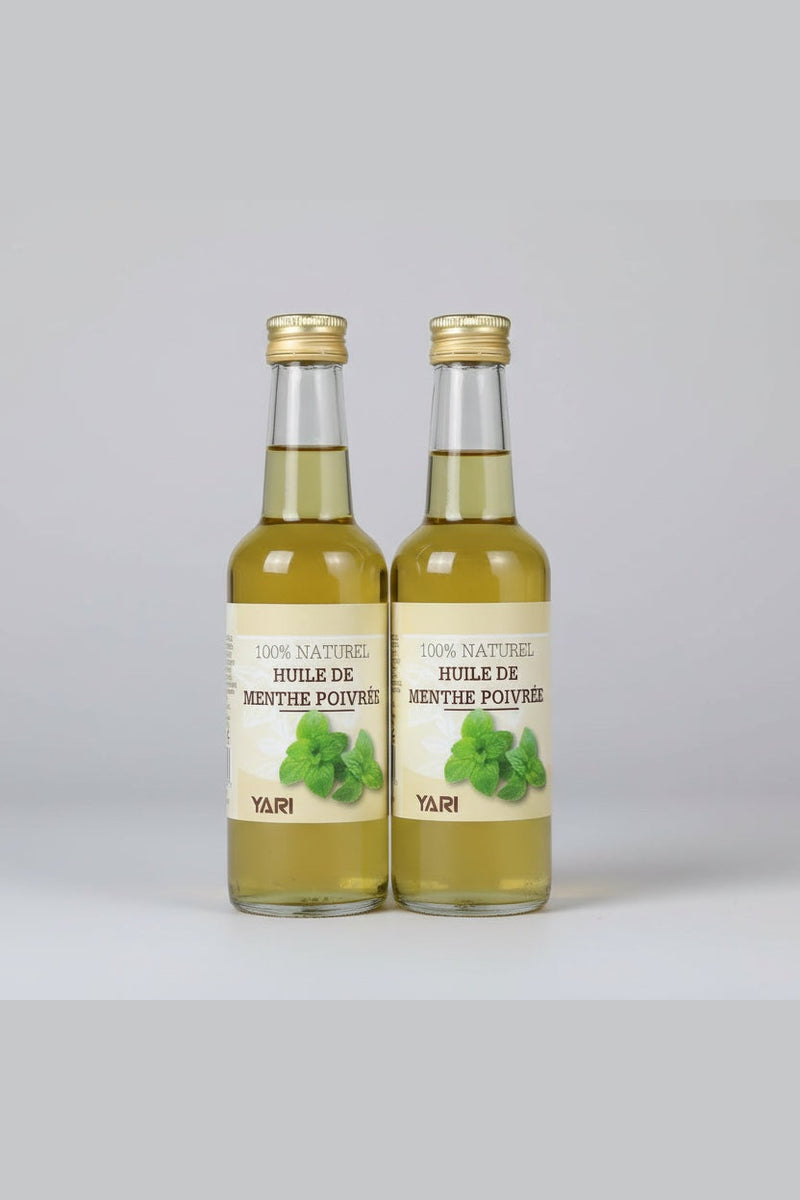 Yari 100% Natural Hair & Body Oils – Sweet Almond & Peppermint 250ml
