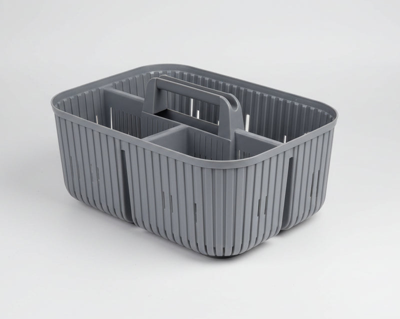 Herevin Grey Multi-Purpose Storage Basket with Handle