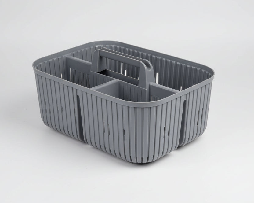 Herevin Grey Multi-Purpose Storage Basket with Handle