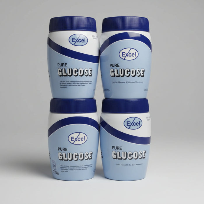 Excel Pure Glucose Powder – Instant Energy & Baking Essential 250g